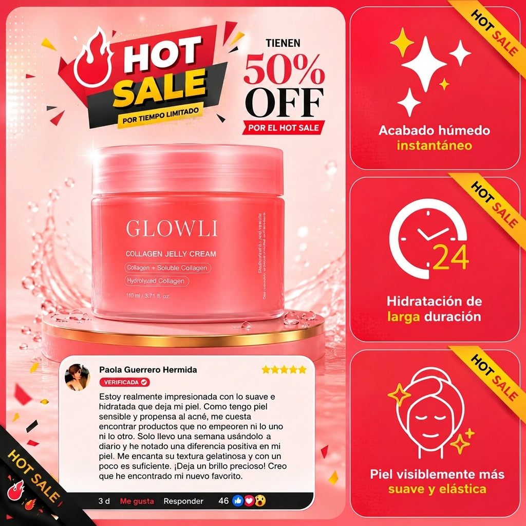 GLOWLI | Crema Antiarrugas Coreana